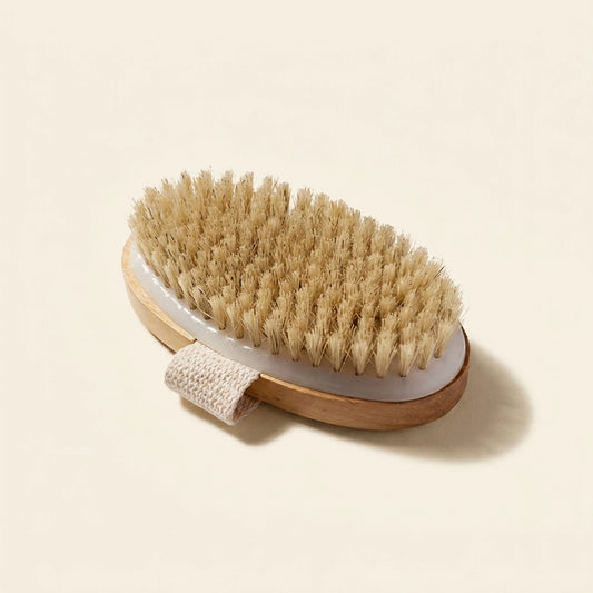Brosse exfoliante sèche